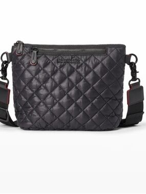 MZ Wallace Small Metro Scout Quilted Nylon Crossbody Bag